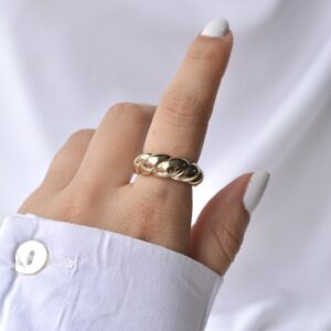 ANILLO TRENZA
