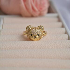 ANILLO CARA DE OSO