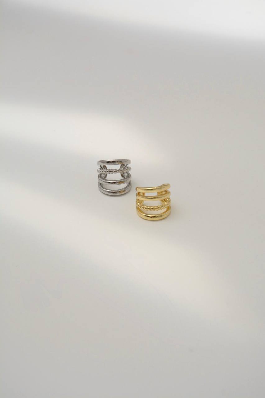 EARCUFF CUATRO LÍNEAS