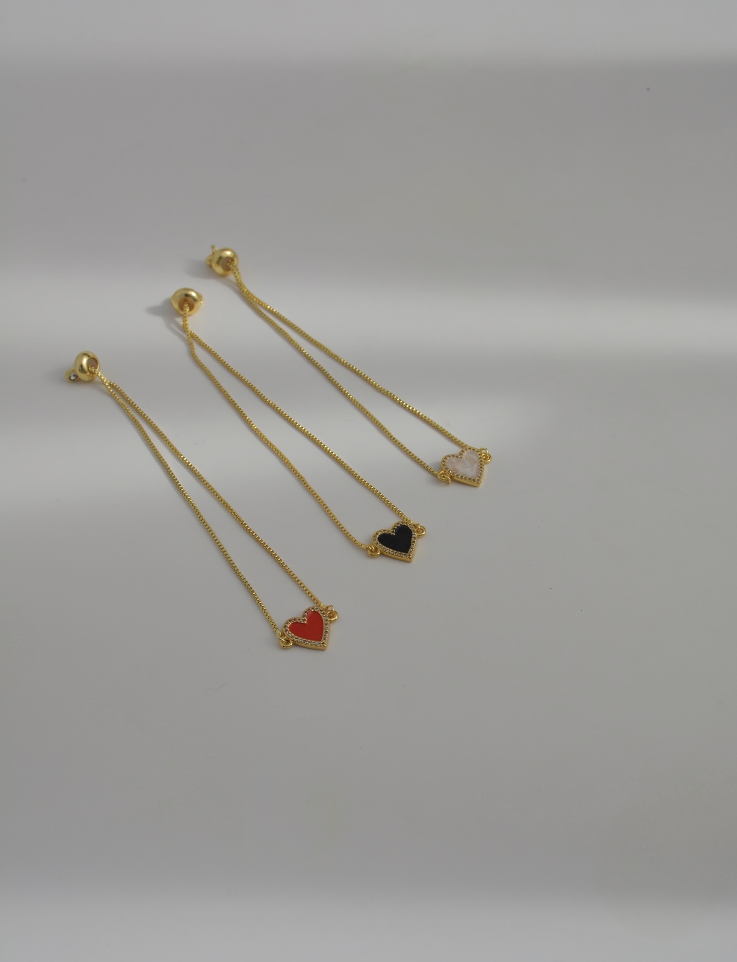 PULSERA CORAZÓN BORDE BRILLO - Image 3