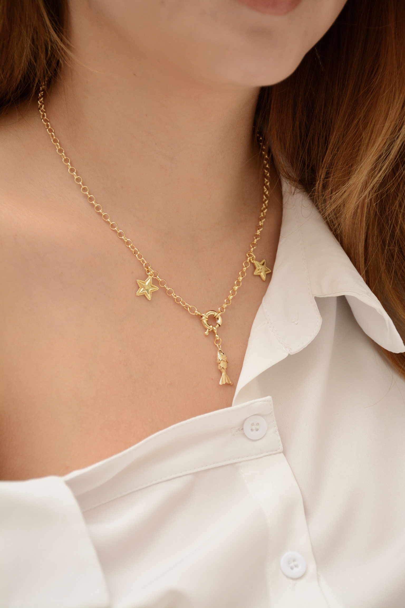 CADENA ESTRELLAS Y PEZ - Image 3