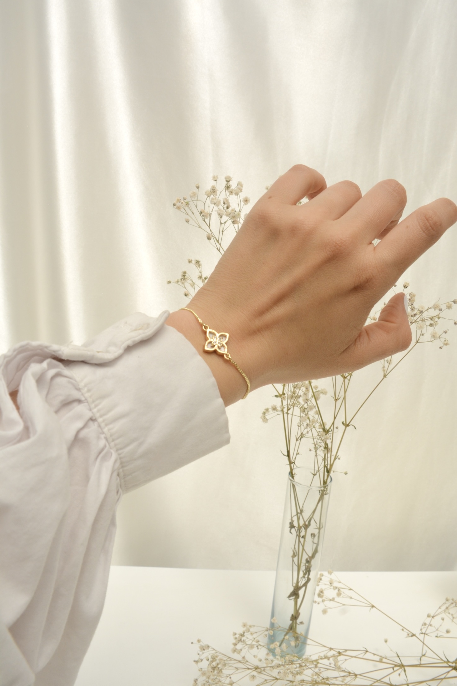 PULSERA FLOR BLANCA - Image 2
