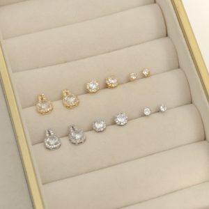 SET TOPOS BRILLO DOBLE