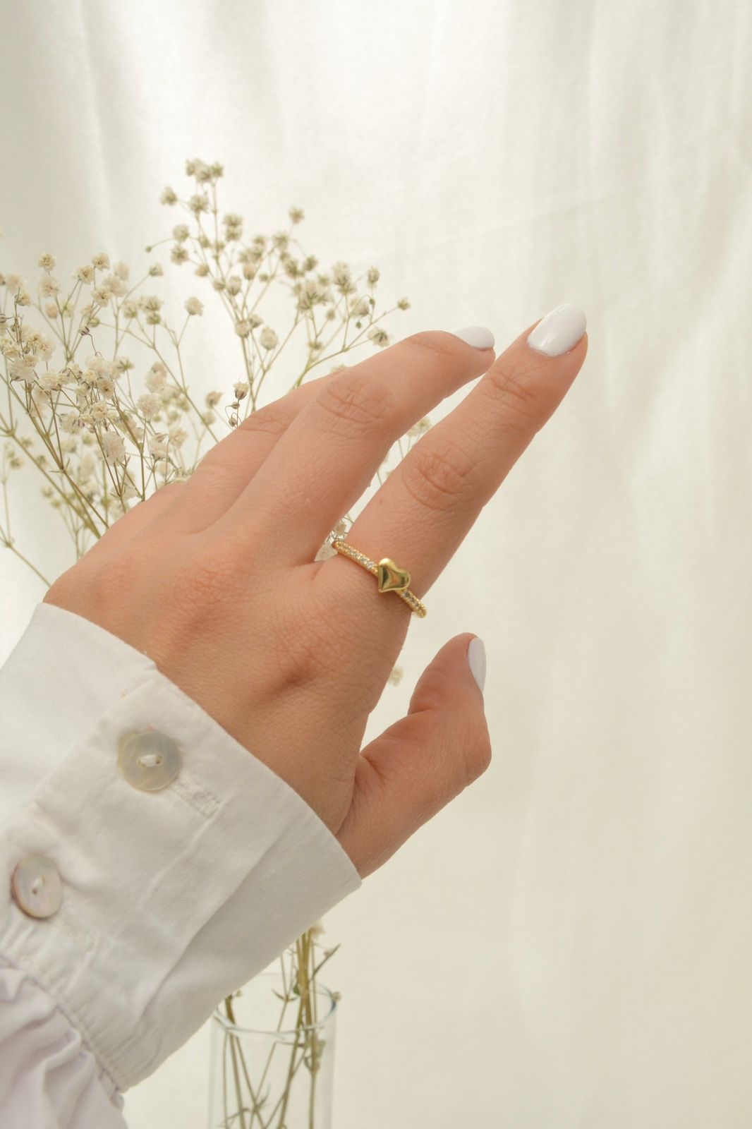 ANILLO BRILLO Y CORAZÓN