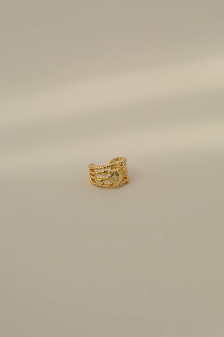 EARCUFF LINEAS Y TREBOLES