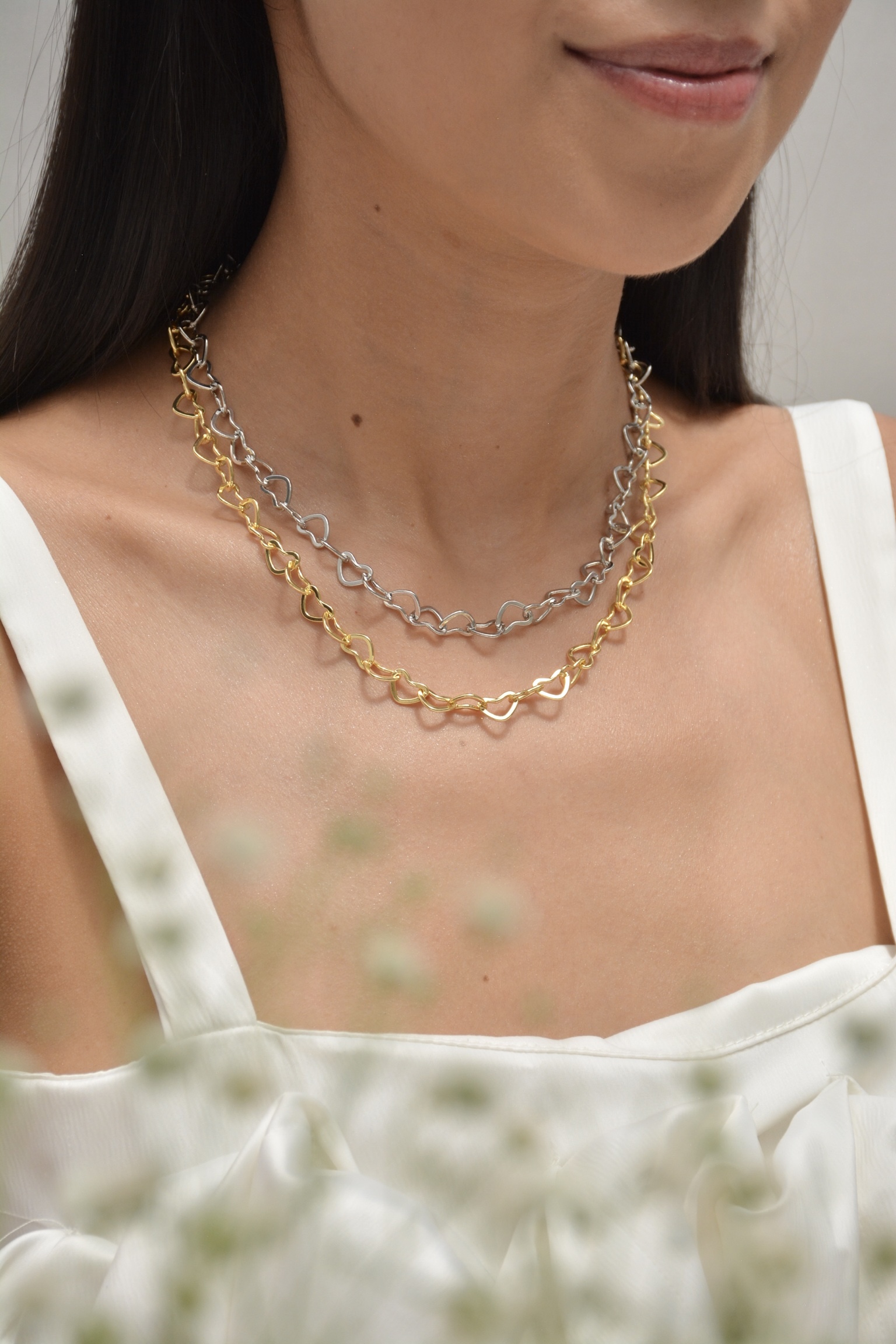 CADENA CORAZONES