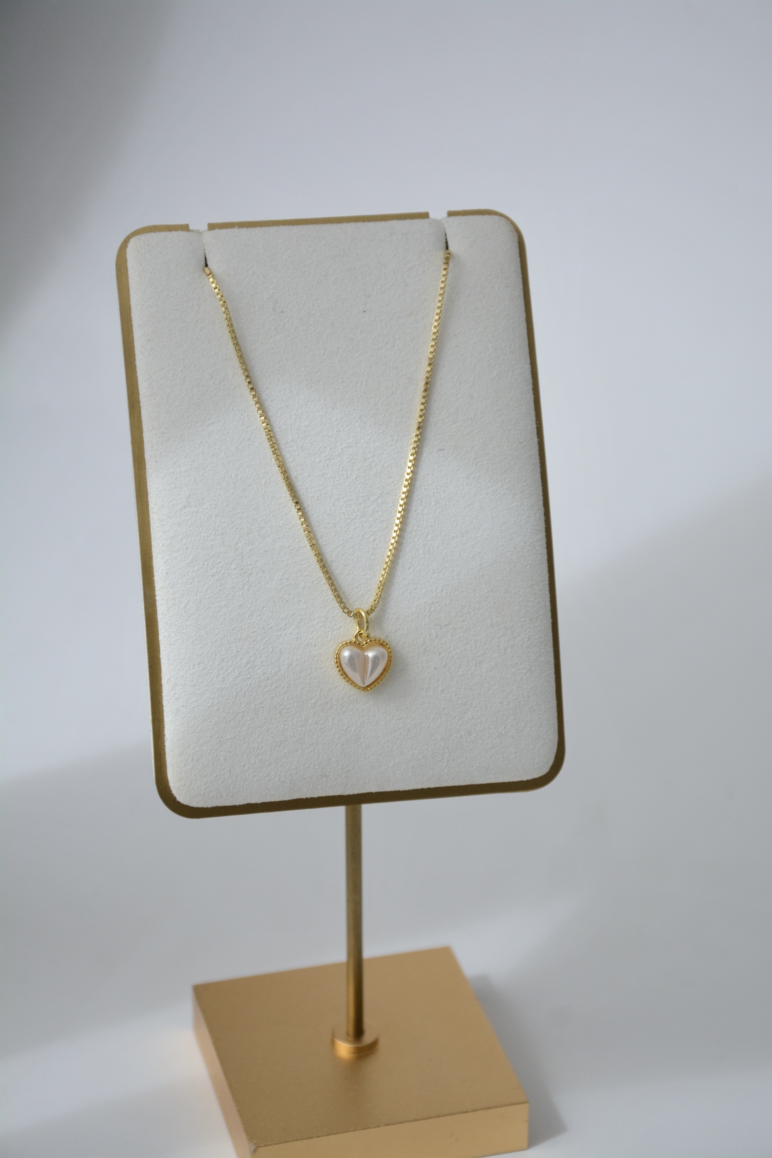 CADENA CORAZÓN PERLITA - Image 2