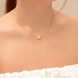 CADENA CORAZÓN ACERO