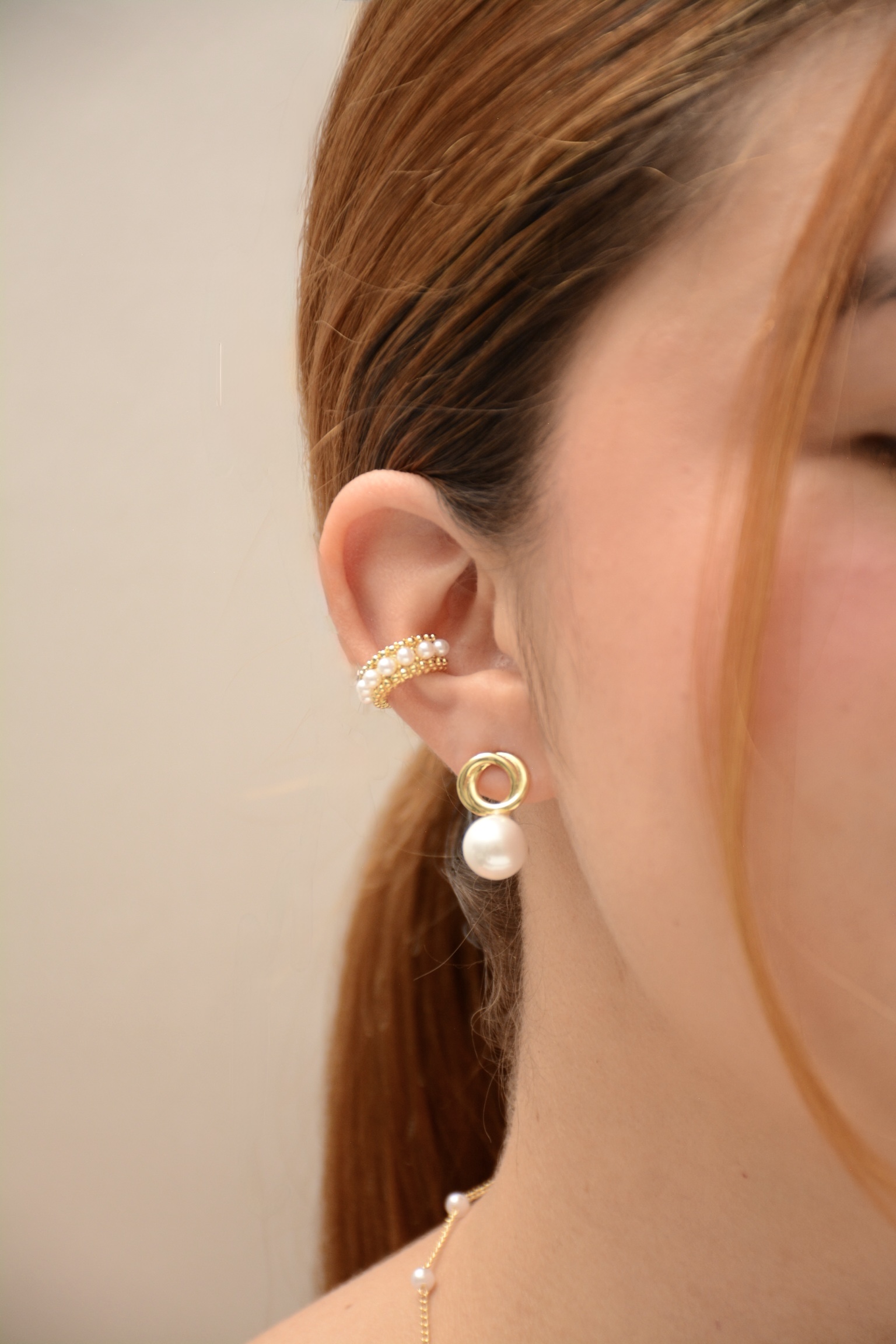 EARCUFF PERLAS