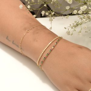 PULSERA MINI PIEDRITAS