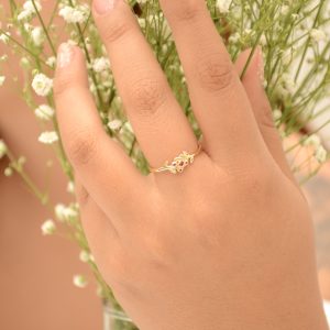 ANILLO MINI ROSA