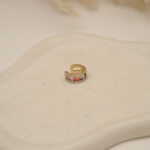 EARCUFF PIEDRAS COLORES