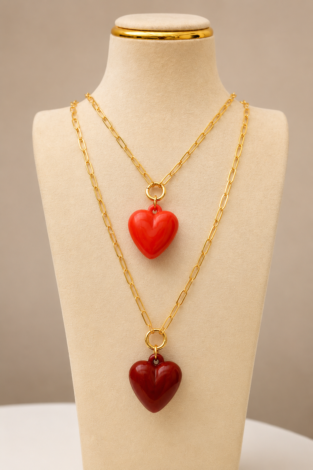 CADENA CORAZÓN CHUNKY - Image 3