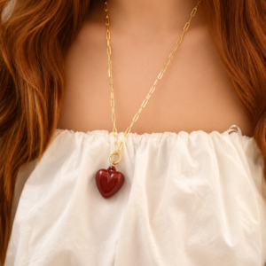 CADENA CORAZÓN CHUNKY