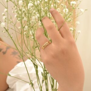 ANILLO GUCCI Y BRILLO