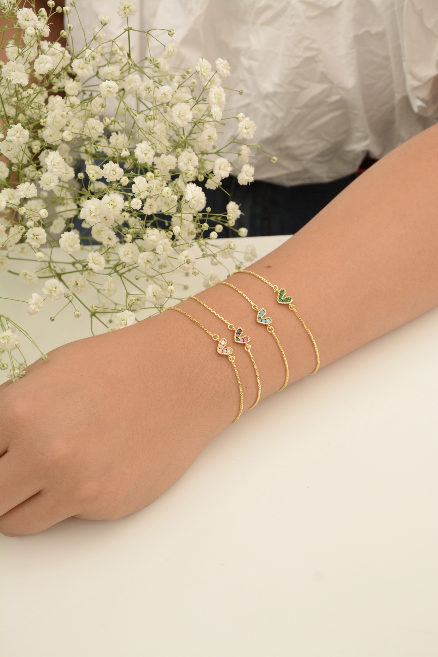 PULSERA CORAZÓN COLORES - Image 3