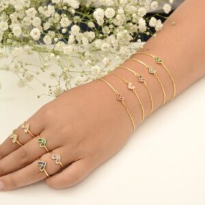 PULSERA CORAZÓN COLORES