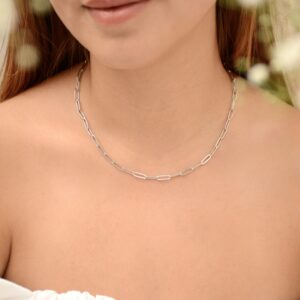 CADENA CLIP SILVER