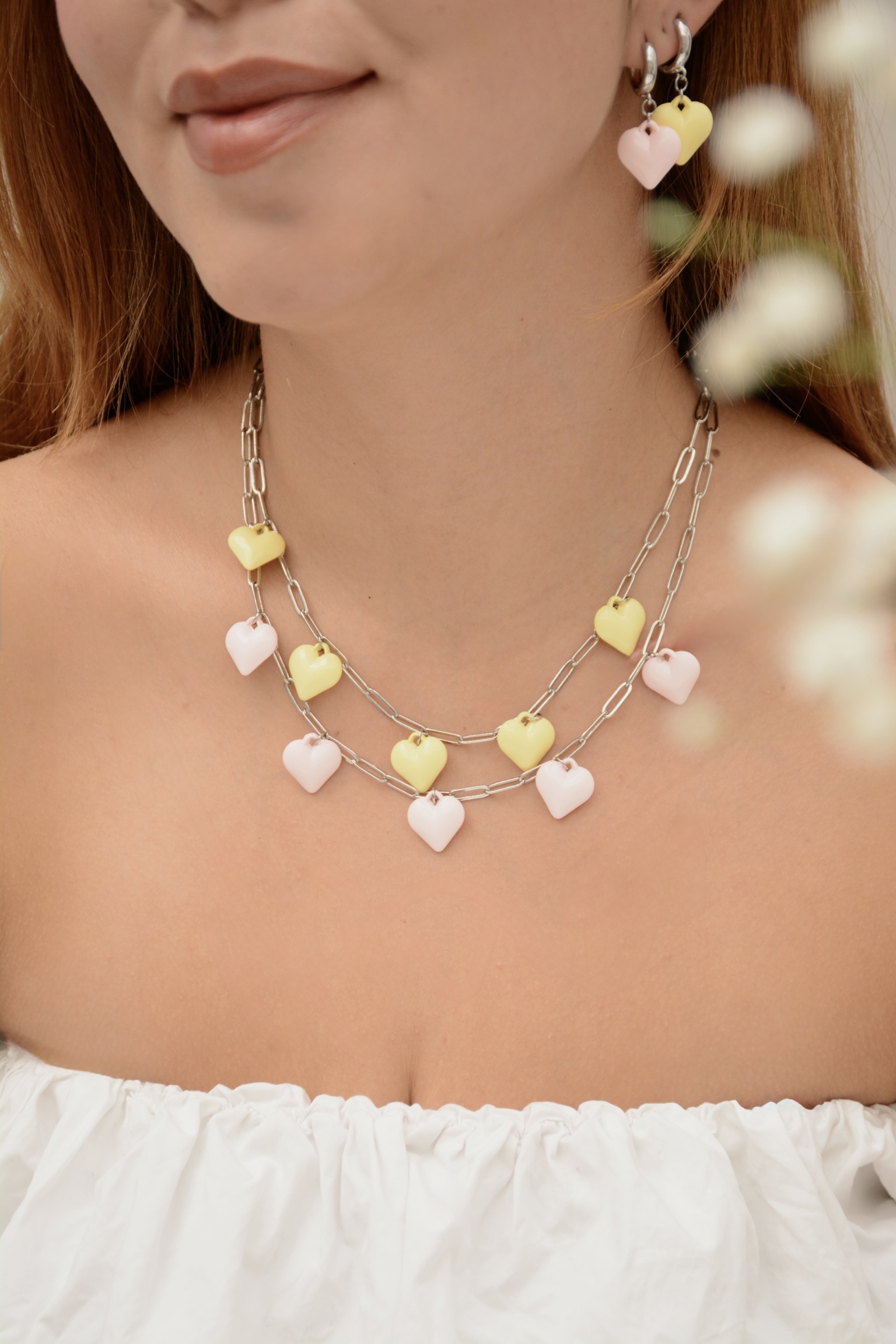 CADENA CORAZONES SILVER - Image 5