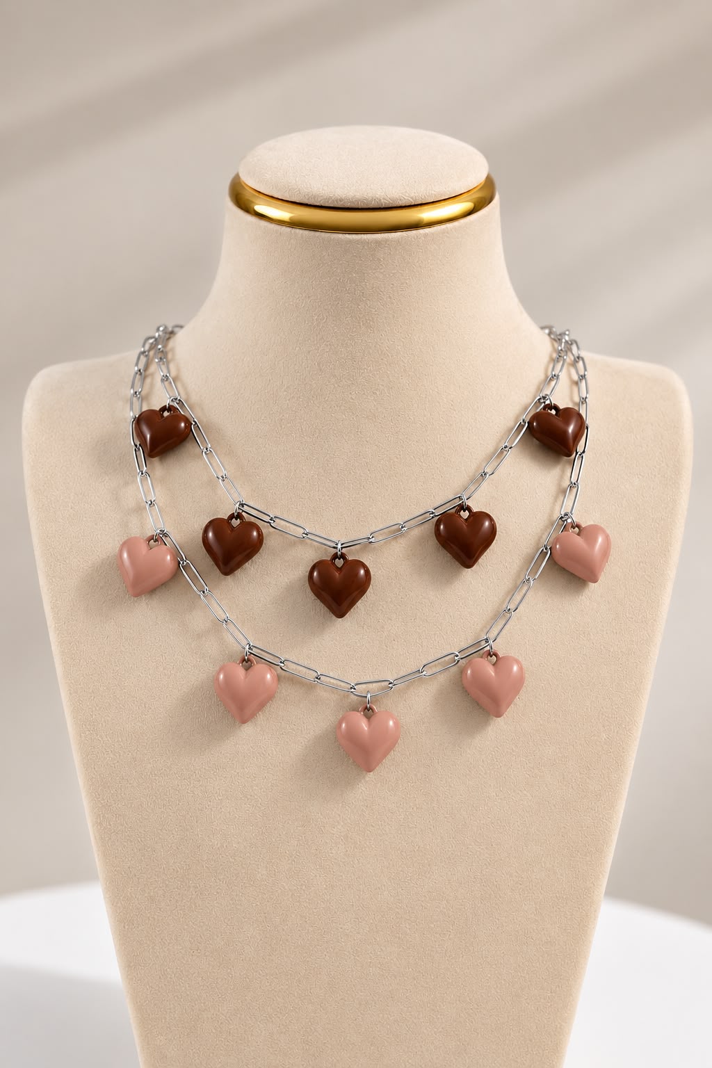 CADENA CORAZONES SILVER - Image 4