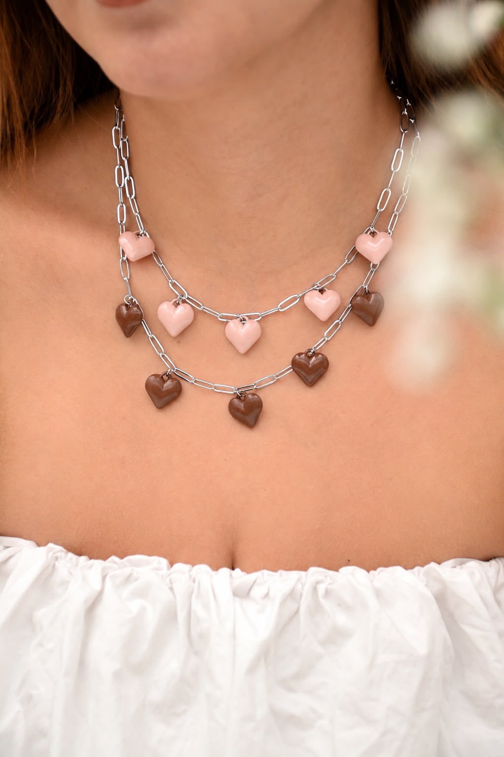 CADENA CORAZONES SILVER - Image 3