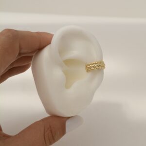 EARCUFF DELGADO CON TRENZA